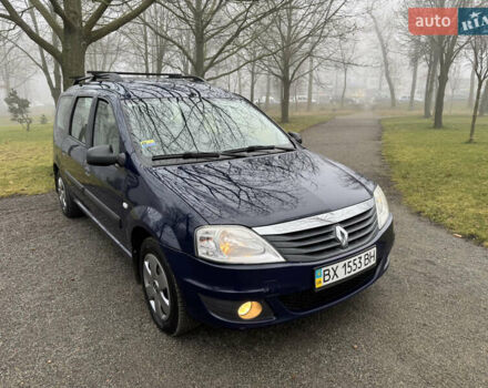 Синий Рено Логан, объемом двигателя 1.6 л и пробегом 110 тыс. км за 6700 $, фото 9 на Automoto.ua