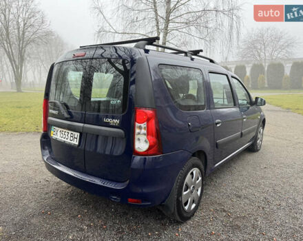 Синий Рено Логан, объемом двигателя 1.6 л и пробегом 110 тыс. км за 6700 $, фото 6 на Automoto.ua