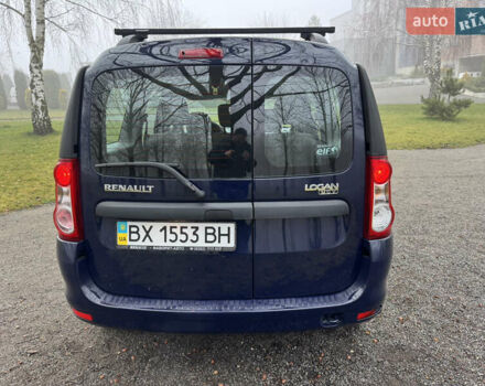 Синий Рено Логан, объемом двигателя 1.6 л и пробегом 110 тыс. км за 6700 $, фото 5 на Automoto.ua