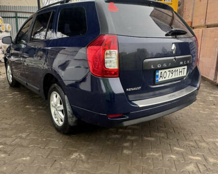 Синій Рено Логан, об'ємом двигуна 1.46 л та пробігом 309 тис. км за 5900 $, фото 3 на Automoto.ua