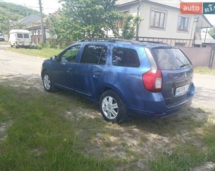 Синий Рено Логан, объемом двигателя 1.5 л и пробегом 289 тыс. км за 5759 $, фото 1 на Automoto.ua