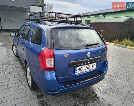 Рено Логан 2015 в Львове на Automoto.ua Синий Рено Логан, объемом двигателя 1.46 л и пробегом 290 тыс. км за 5299 $, фото 3 на Automoto.ua