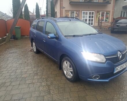 Синий Рено Логан, объемом двигателя 1.5 л и пробегом 289 тыс. км за 6350 $, фото 1 на Automoto.ua