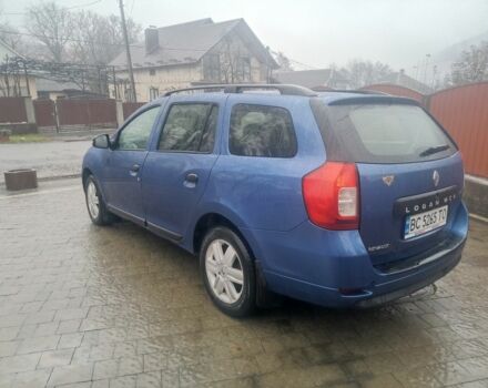 Синий Рено Логан, объемом двигателя 1.5 л и пробегом 289 тыс. км за 6350 $, фото 2 на Automoto.ua