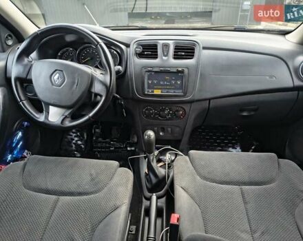 Рено Логан 2015 в Львове на Automoto.ua Синий Рено Логан, объемом двигателя 1.46 л и пробегом 290 тыс. км за 5299 $, фото 12 на Automoto.ua