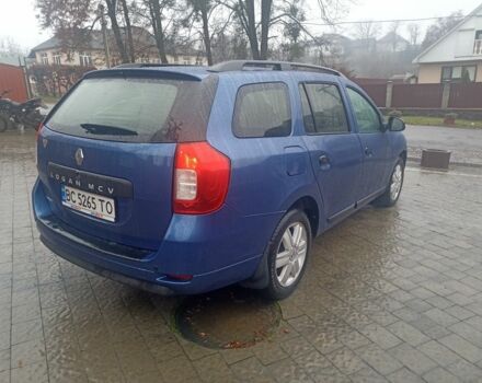 Синий Рено Логан, объемом двигателя 1.5 л и пробегом 289 тыс. км за 6350 $, фото 3 на Automoto.ua