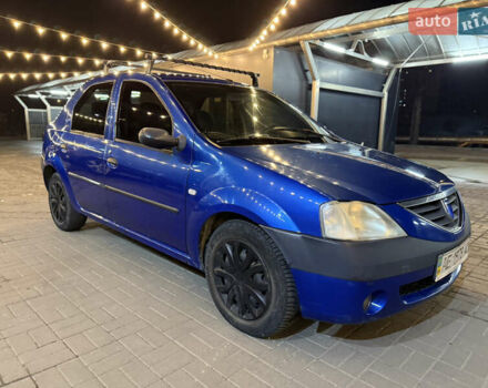 Синий Рено Логан, объемом двигателя 1.6 л и пробегом 181 тыс. км за 2500 $, фото 1 на Automoto.ua