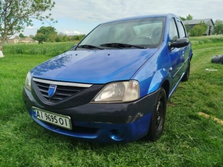 Рено Логан 2005 у Борисполе на Automoto.ua Синій Рено Логан, об'ємом двигуна 1.6 л та пробігом 500 тис. км за 2300 $, фото 1 на Automoto.ua