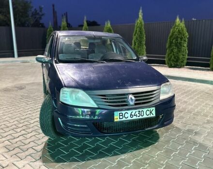 Синій Рено Логан, об'ємом двигуна 1.4 л та пробігом 215 тис. км за 1000 $, фото 1 на Automoto.ua