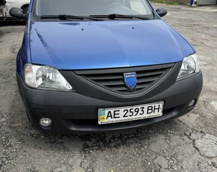 Синий Рено Логан, объемом двигателя 1.4 л и пробегом 48 тыс. км за 3800 $, фото 1 на Automoto.ua