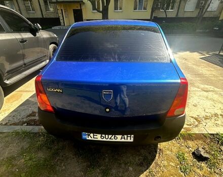 Синий Рено Логан, объемом двигателя 1.4 л и пробегом 160 тыс. км за 2800 $, фото 1 на Automoto.ua
