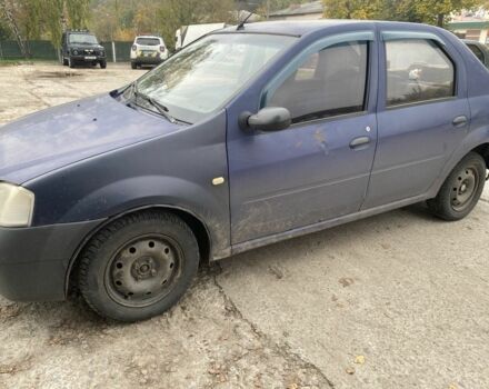 Синій Рено Логан, об'ємом двигуна 1.4 л та пробігом 422 тис. км за 1298 $, фото 1 на Automoto.ua