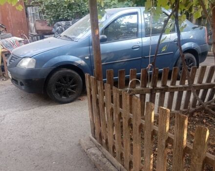 Синій Рено Логан, об'ємом двигуна 1 л та пробігом 525 тис. км за 2000 $, фото 1 на Automoto.ua