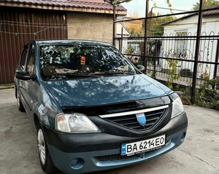 Синий Рено Логан, объемом двигателя 1.6 л и пробегом 340 тыс. км за 3400 $, фото 1 на Automoto.ua