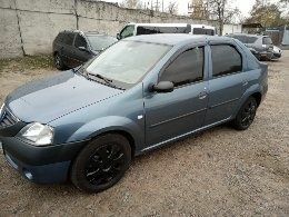 Синий Рено Логан, объемом двигателя 1.5 л и пробегом 186 тыс. км за 4501 $, фото 1 на Automoto.ua