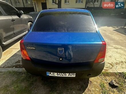 Синий Рено Логан, объемом двигателя 1.39 л и пробегом 160 тыс. км за 2600 $, фото 1 на Automoto.ua