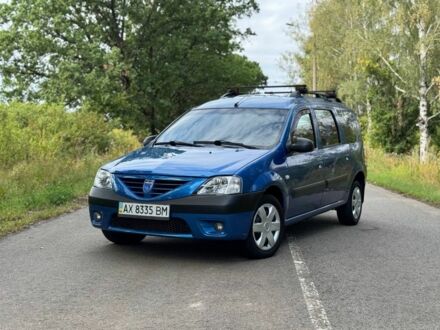Рено Логан 2008 в Харькове на Automoto.ua Синий Рено Логан, объемом двигателя 1.6 л и пробегом 220 тыс. км за 4600 $, фото 1 на Automoto.ua
