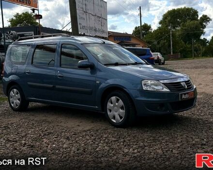 Синий Рено Логан, объемом двигателя 1.6 л и пробегом 315 тыс. км за 5500 $, фото 1 на Automoto.ua