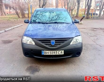 Синий Рено Логан, объемом двигателя 1.4 л и пробегом 0 тыс. км за 1950 $, фото 1 на Automoto.ua