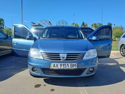 Синій Рено Логан, об'ємом двигуна 1.4 л та пробігом 155 тис. км за 4999 $, фото 1 на Automoto.ua