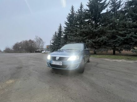 Синій Рено Логан, об'ємом двигуна 1.4 л та пробігом 198 тис. км за 3599 $, фото 1 на Automoto.ua