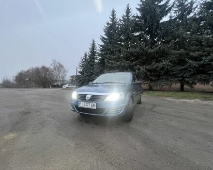 Синий Рено Логан, объемом двигателя 1.4 л и пробегом 198 тыс. км за 3599 $, фото 1 на Automoto.ua