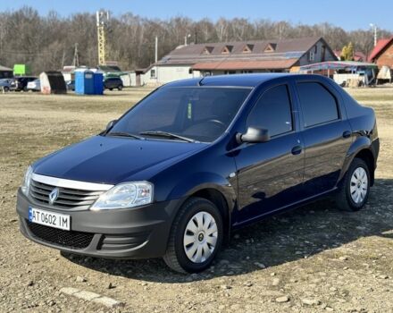 Синій Рено Логан, об'ємом двигуна 1.4 л та пробігом 162 тис. км за 4250 $, фото 1 на Automoto.ua
