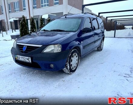 Синій Рено Логан, об'ємом двигуна 1.6 л та пробігом 230 тис. км за 3500 $, фото 1 на Automoto.ua