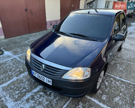 Синій Рено Логан, об'ємом двигуна 1.39 л та пробігом 161 тис. км за 4650 $, фото 1 на Automoto.ua