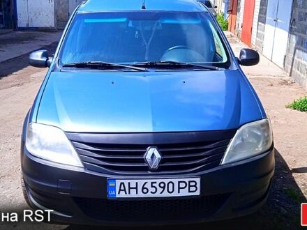 Рено Логан 2009 в Краматорске на Automoto.ua Синий Рено Логан, объемом двигателя 1.6 л и пробегом 260 тыс. км за 4800 $, фото 1 на Automoto.ua