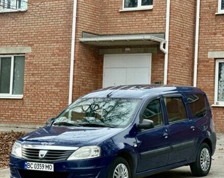 Синій Рено Логан, об'ємом двигуна 1.6 л та пробігом 200 тис. км за 5200 $, фото 1 на Automoto.ua