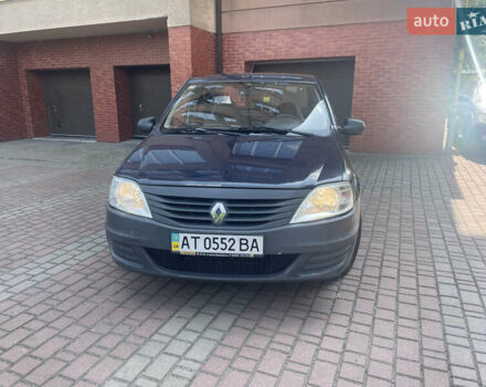 Синий Рено Логан, объемом двигателя 1.39 л и пробегом 88 тыс. км за 4800 $, фото 1 на Automoto.ua