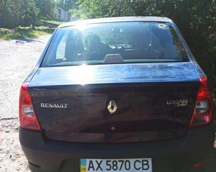 Синий Рено Логан, объемом двигателя 1 л и пробегом 79 тыс. км за 3300 $, фото 1 на Automoto.ua