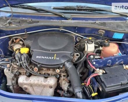Синий Рено Логан, объемом двигателя 1.39 л и пробегом 390 тыс. км за 2900 $, фото 1 на Automoto.ua