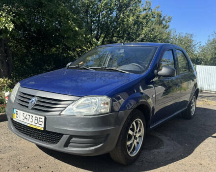 Синій Рено Логан, об'ємом двигуна 1.4 л та пробігом 135 тис. км за 4950 $, фото 1 на Automoto.ua