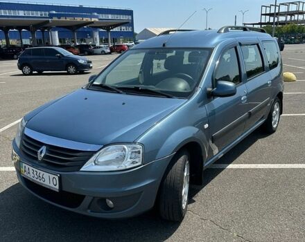 Синій Рено Логан, об'ємом двигуна 1.6 л та пробігом 262 тис. км за 5900 $, фото 1 на Automoto.ua