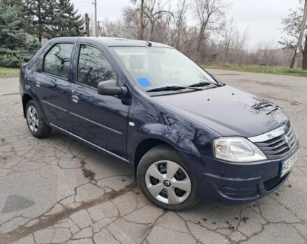 Синий Рено Логан, объемом двигателя 1.4 л и пробегом 148 тыс. км за 4999 $, фото 1 на Automoto.ua