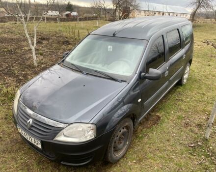 Синий Рено Логан, объемом двигателя 1.5 л и пробегом 330 тыс. км за 4200 $, фото 1 на Automoto.ua
