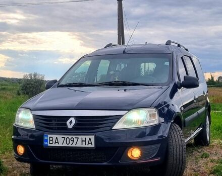 Синий Рено Логан, объемом двигателя 1.5 л и пробегом 217 тыс. км за 5800 $, фото 1 на Automoto.ua