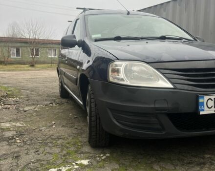 Синий Рено Логан, объемом двигателя 1.6 л и пробегом 430 тыс. км за 3500 $, фото 1 на Automoto.ua