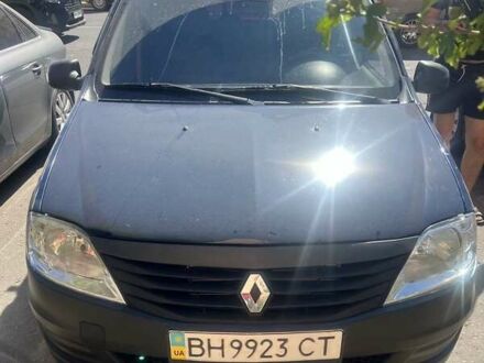 Синий Рено Логан, объемом двигателя 1.6 л и пробегом 80 тыс. км за 5400 $, фото 1 на Automoto.ua