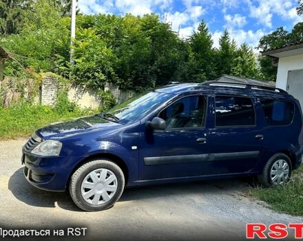 Синий Рено Логан, объемом двигателя 1.6 л и пробегом 130 тыс. км за 6200 $, фото 1 на Automoto.ua