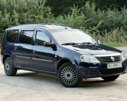 Синий Рено Логан, объемом двигателя 1.5 л и пробегом 238 тыс. км за 4924 $, фото 1 на Automoto.ua