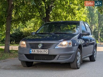 Синий Рено Логан, объемом двигателя 1.39 л и пробегом 313 тыс. км за 2950 $, фото 1 на Automoto.ua