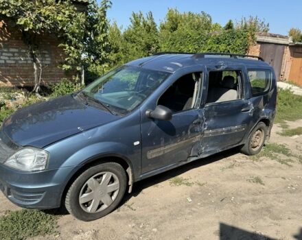 Синій Рено Логан, об'ємом двигуна 1.6 л та пробігом 195 тис. км за 3000 $, фото 1 на Automoto.ua