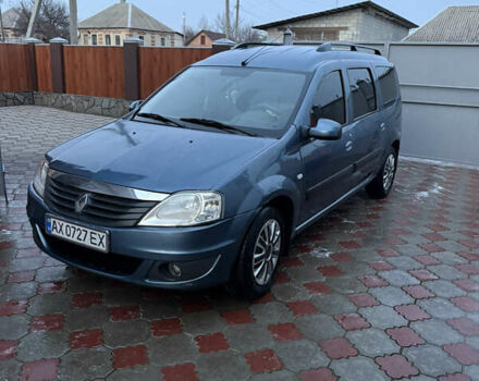 Синій Рено Логан, об'ємом двигуна 1.6 л та пробігом 245 тис. км за 4300 $, фото 1 на Automoto.ua