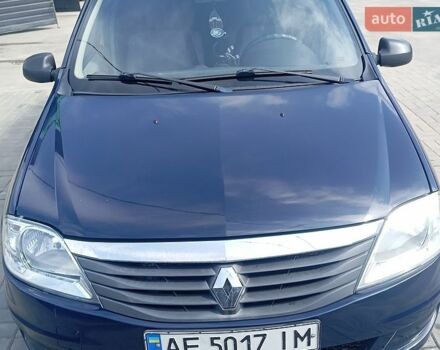 Синий Рено Логан, объемом двигателя 1.46 л и пробегом 350 тыс. км за 5500 $, фото 1 на Automoto.ua