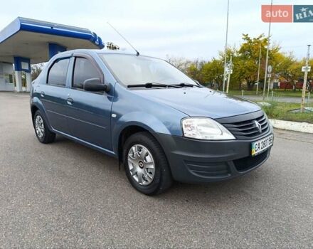 Синій Рено Логан, об'ємом двигуна 1.4 л та пробігом 75 тис. км за 4850 $, фото 1 на Automoto.ua