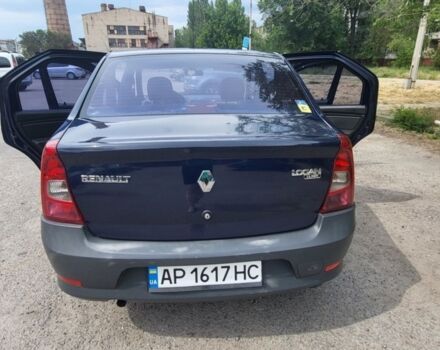 Синий Рено Логан, объемом двигателя 1.4 л и пробегом 254 тыс. км за 3600 $, фото 1 на Automoto.ua
