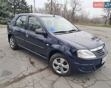 Синий Рено Логан, объемом двигателя 1.4 л и пробегом 148 тыс. км за 4999 $, фото 1 на Automoto.ua